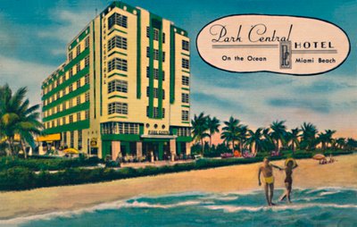 Park Central Hotel - On the Ocean, Miami Beach, c1940s de Unbekannt