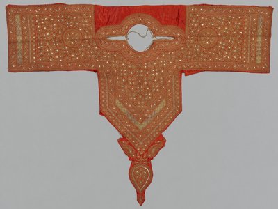 Parte de um vestido de mulher, de 1800 a 1900. de Unbekannt