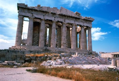Partenon na Acrópole, Atenas, século V aC de Unbekannt