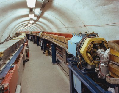 Túnel acelerador de partículas, Cern, Genebra, século XX de Unbekannt