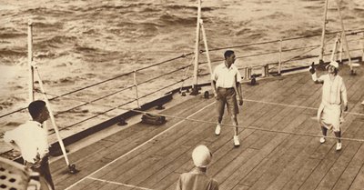 Parceiros - Um jogo de tênis de mesa no Renown, 1927, 1937 de Unbekannt