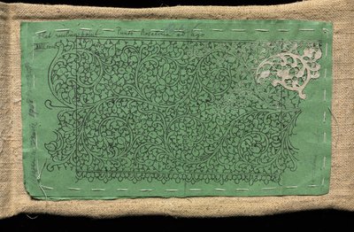 Padrão para Renda com Pequena Seção de Renda Venetian Flat Point trabalhou nele, século XVII. de Unbekannt