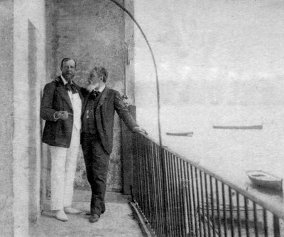 Paul Deroulede, autor e político francês e Jean Mounet-Sully, ator francês, 1899 de Unbekannt