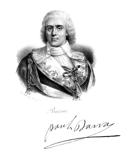 Paul Jean Francois Nicolas, conde de Barras 1755-1829, revolucionário francês de Unbekannt