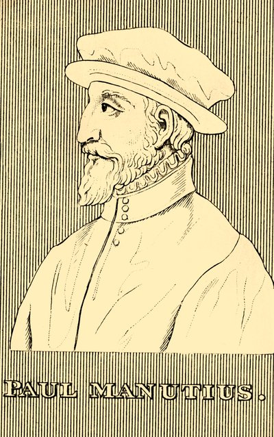 Paul Manutius, 1512-1574, 1830. de Unbekannt