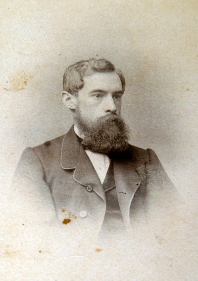 Pavel Tretyakov, patrono da arte russa, colecionador e fundador da galeria, 1865 de Unbekannt