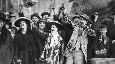 Rei e rainha perolados de alto astral, Londres, 1926-1927 de Unbekannt