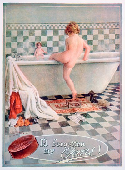 Anúncio de sabão de peras, 1922 de Unbekannt