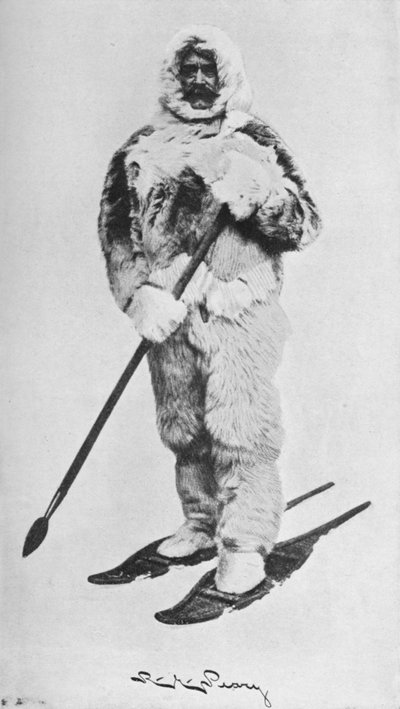 Peary em traje ártico, 1910, 1928 de Unbekannt