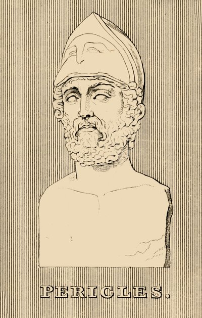 Péricles, c 495-429 aC, 1830. de Unbekannt