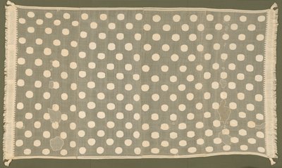 Têxteis peruanos: manto ou pendurado, tanga, turbante, chapéu acolchoado, faixa com borlas, 1200-1460s. de Unbekannt