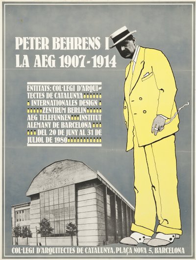 Peter Behrens e AEG 1907-1914 Impressão de Unbekannt