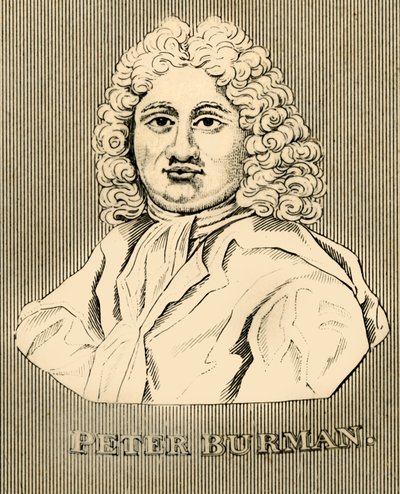 Peter Burman, 1668-1741, 1830. de Unbekannt