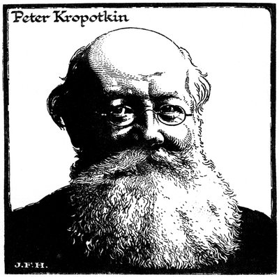 Peter Kropotkin, anarquista russo, c1920 de Unbekannt