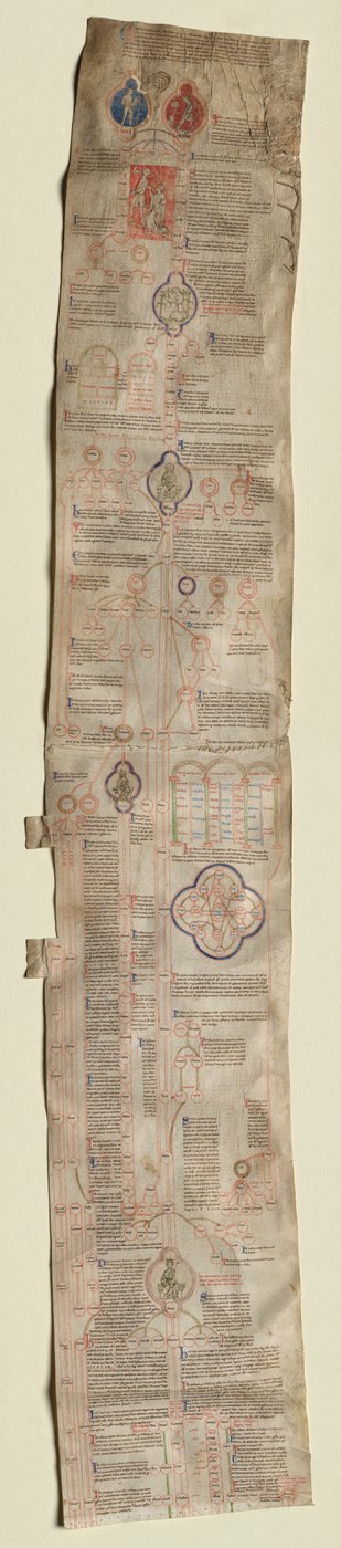 Pedro de Poitiers, Compêndio sobre a genealogia de Cristo, c. 1220. de Unbekannt