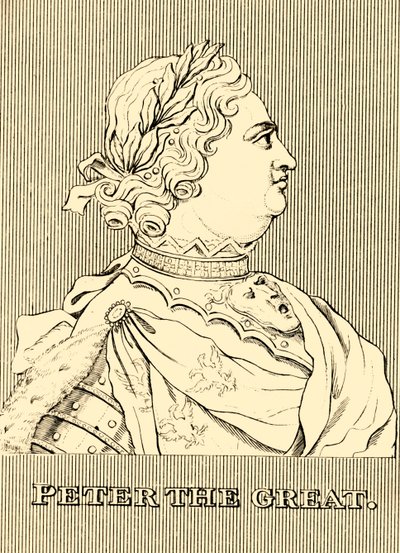 Pedro, o Grande, 1672-1725, 1830. de Unbekannt