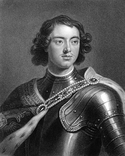 Pedro, o Grande, czar da Rússia de Unbekannt