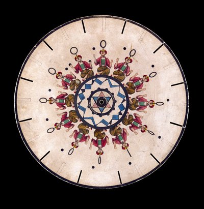 Fenakistiscópio (Fenakistoscópio) disco mostrando um malabarista, c 1830 de Unbekannt