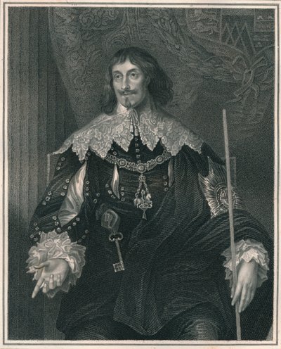 Philip Herbert, conde de Pembroke & Montgomery, c1630s, início do século XIX. de Unbekannt