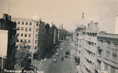 Phirozshah Mehta Road, Bombaim. de Unbekannt