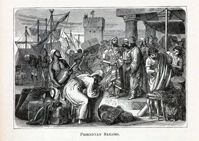 Marinheiros fenícios, 1882 de Unbekannt