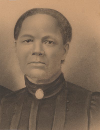 Retrato fotográfico com lápis de cera de Roseanna May, final do século XIX. de Unbekannt
