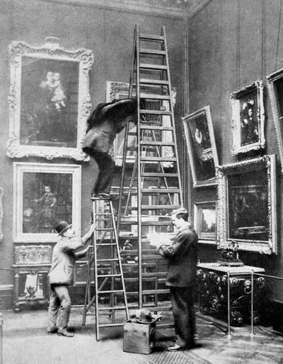 Fotografando na coleção Wallace, Londres, 1908-1909 de Unbekannt