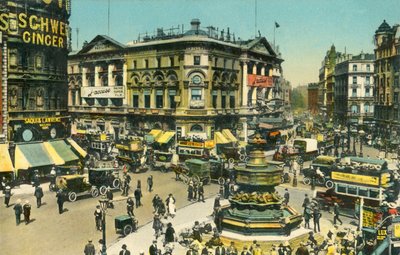 Piccadilly Circus, Londres, c1910. de Unbekannt