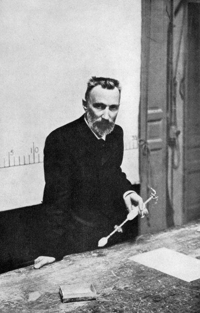 Pierre Curie, químico francês, quando Professor de Física na Sorbonne, 1906 de Unbekannt