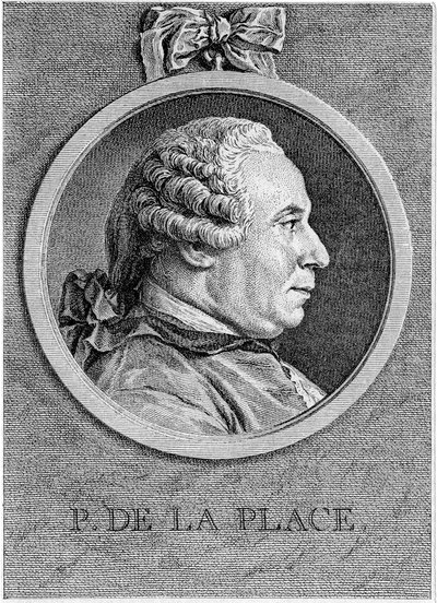 Pierre Simon Laplace, matemático e astrônomo francês, século XVIII de Unbekannt