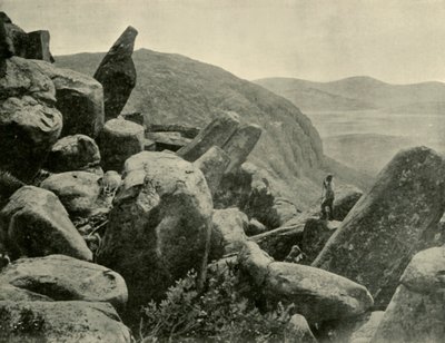 Pinnacle & Organ Pipes, Mount Wellington, 1901. de Unbekannt