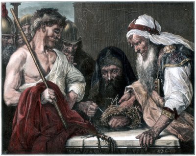 Trança da coroa de espinhos, 1875 de Unbekannt