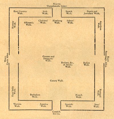 Plano da Bolsa em 1837, 1897. de Unbekannt