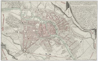 Plano de Berlim 1760 de Unbekannt
