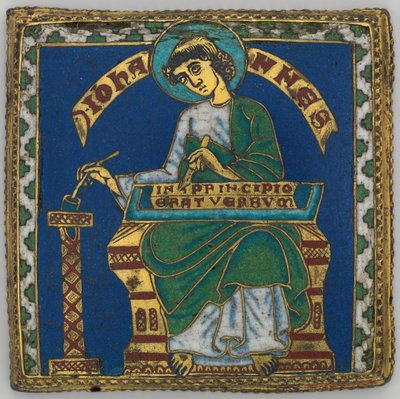 Placa com São João Evangelista, alemão, ca. 1175-1200. de Unbekannt