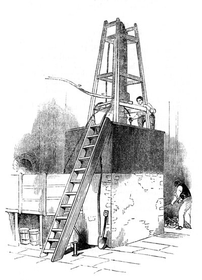 Platina ainda para concentração de ácido sulfúrico Óleo de Vitriol ou H2S04, 1844 de Unbekannt