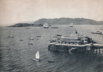 Plymouth - o cais, 1895 de Unbekannt
