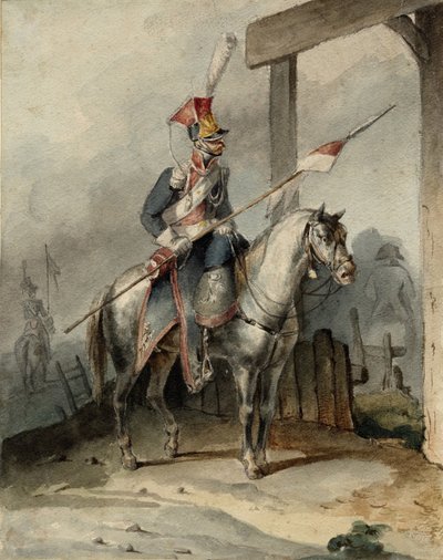 Chevauleger polonês da guarda imperial francesa, ca 1808 de Unbekannt