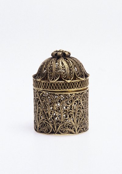 Pomanders Pomandro dourado prateado de Unbekannt