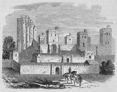 Castelo de Pontefract, c1880 de Unbekannt