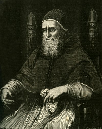 Papa Júlio II, c1500s, 1890. de Unbekannt