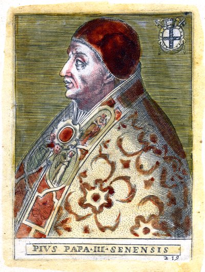 Papa Pio III de Unbekannt
