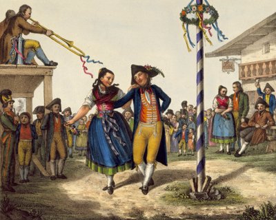 Festas populares, meados do século XIX de Unbekannt