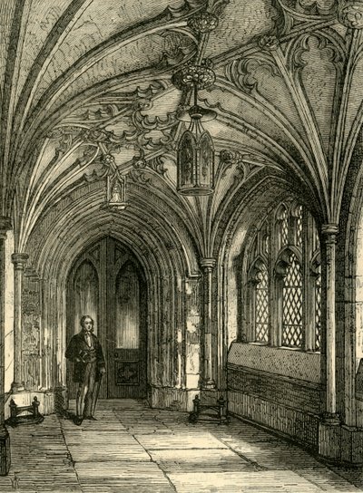 Alpendre da Igreja de St. Sepulchres, c1872. de Unbekannt