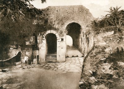 Porta Marina, Pompéia, Itália, c1900s de Unbekannt