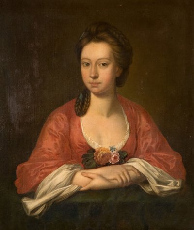 Retrato de uma mulher, possivelmente Anne Jesson, 1750-1800. de Unbekannt
