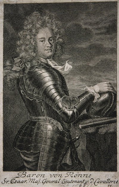 Retrato do Barão Carl Ewald von Roenne 16631716 de Unbekannt