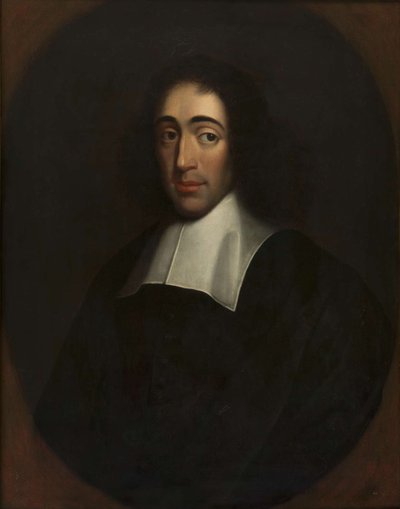 Retrato de Baruch Spinoza, último quartel do século XVII de Unbekannt
