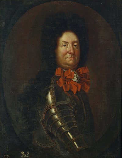 Retrato de Carlos III Filipe, Eleitor Palatino 1661-1742, c. 1710 de Unbekannt