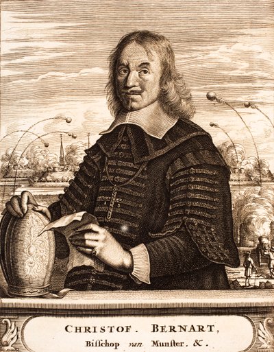 Retrato de Christoph Bernhard Freiherr von Galen 1606-1678, 1675. de Unbekannt